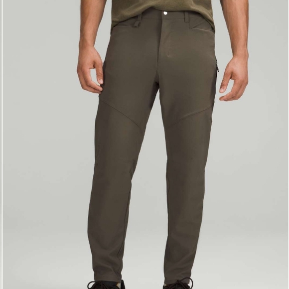 Lululemon Men Classic-Fit Hiking Pant 30" In Carob Brown Size 38 New No … - Picture 4 of 17